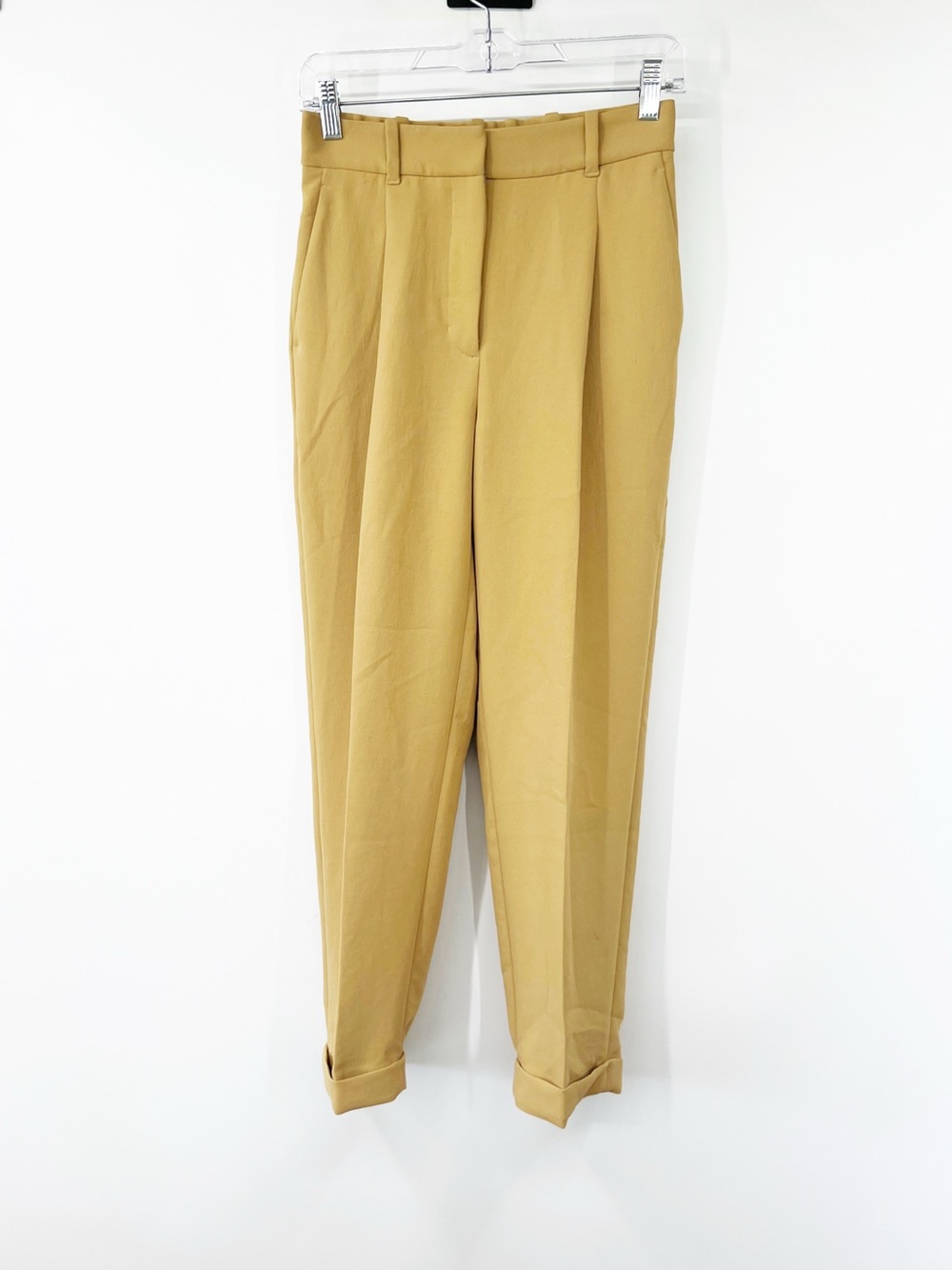 Wilfred Aritzia Dashwood High-Waisted Pleated Crepe Pants